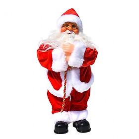 Electric Santa Claus Doll Toy Gift for Shopping Malls Household Desktop