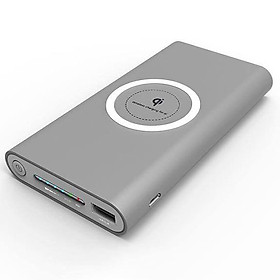 Pin sạc dự phòng không dây (Wireless) chuẩn Qi 20.000 MAh (Giao màu ngẫu nhiên)