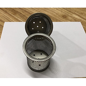 Bộ 2 rổ lọc rác bồn rửa chén inox 304 cao cấp