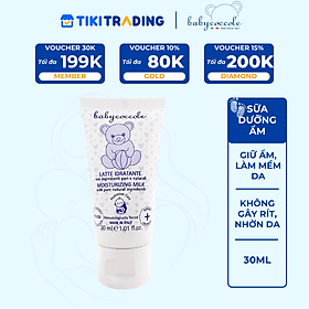 Sữa dưỡng ẩm chiết xuất hạnh nhân Babycoccole 0M+