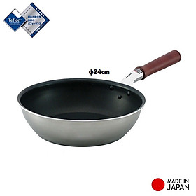 Chảo siêu chống dính, siêu nhẹ đáy từ Shimomura Teflon nội địa Nhật Bản (Made in Japan)