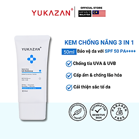 Kem Chống Nắng Yukazan Hydra Care SPF 50 PA++++ Dành Cho Da Khô Và Da Nhạy Cảm 50ML - Chống UVA, UVB