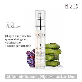 DƯỠNG ẨM BAN ĐÊM NOTS 28 REMEDY BALANCING NIGHT MOISTURIER