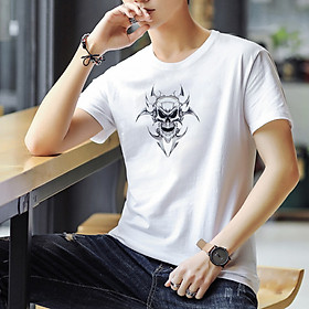 Áo Thun Nam Cực Hot - Chất Cotton - Dáng Body Thời Trang Hàn Quốc Giá Rẻ Cực Đẹp Kiểu Dáng Năng Động Cá Tính Siêu Hot Phù Hợp Đi Làm, Đi Chơi Art-126 ... Xương Quỷ