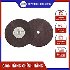 (1 Viên) Đá cắt Bò Tót 300 x 3 x 25.4mm Chuyên Dùng Cắt Sắt Cắt Inox Sắc Bén, Không Bụi, Ít Hao Mòn | TOPWIN Official Store