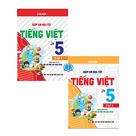 Sách - Giúp em học tốt tiếng việt lớp 5 - tập 1 + 2 (kết nối tri thức với cuộc sống) -HA