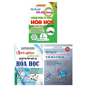 Combo Bộ Sách Luyện Thi THPT Quốc Gia Môn Hoá Tác Giả Nguyễn Anh Phong