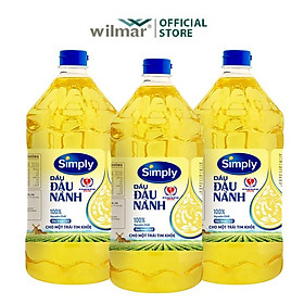 Combo 3 chai Dầu Đậu Nành Simply 2L