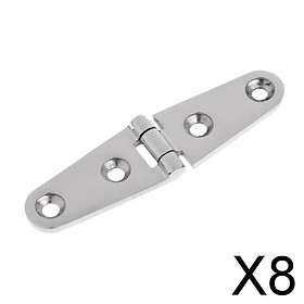8x316 Stainless Steel Casting Hinge Door Hinge for Boat Yacht RV 100x25mm
