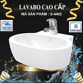 Mua CHẬU RỬA MẶT LAVABO  CAO CẤP MÃ S-4402