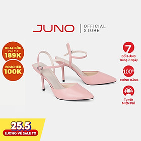 Giày Cao Gót Nữ 9cm Thời Trang JUNO Thanh Tối Giản CG09156