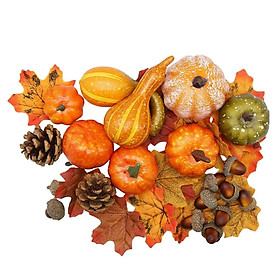 Artificial Pumpkin Foam Festival Halloween Party Garden Decor Craft Fall Wreath