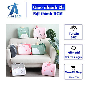 Gối tựa lưng văn phòng cao su non A kích thước 34 x 34 cm x 6 10cm