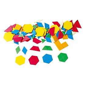 Miếng Ghép Hình Nhựa Plastic Pattern Blocks Gigo Toys 1042 (Mẫu Ngẫu Nhiên)