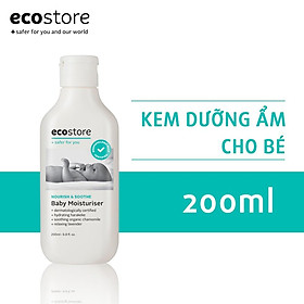 Ecostore Kem dưỡng ẩm cho bé gốc thực vật 200ml Dùng được cho bé từ 0