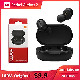 Hình ảnh sách Xiaomi Redmi Airdots 2 Tai Nghe Nhét Tai Thật Tai Nghe Không Dây Bluetooth 5.0 Tiếng Ồn Reductio Tai Nghe Có Mic Tws Xiaomi Chính Hãng Airdots