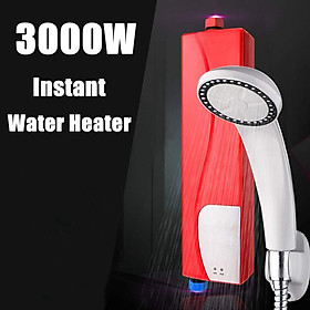 Máy nước nóng lạnh nhà tắm HYDROPOWER HEAT 3000w (Đỏ)