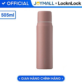 Mua Bình giữ nhiệt Lock&Lock 505ml Maman Cup Vacuum Bottle Màu Hồng LHC1487PIK - Hàng chính hãng  nắp dùng làm cốc nước uống - JoyMall