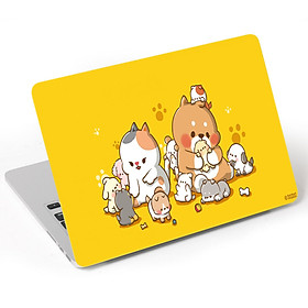 Mua Miếng Dán Trang Trí Mặt Ngoài + Lót Tay Laptop Hoạt Hình LTHH - 689