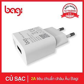 Củ Sạc 2A BAGI CE-M52 - Hàng Chính Hãng