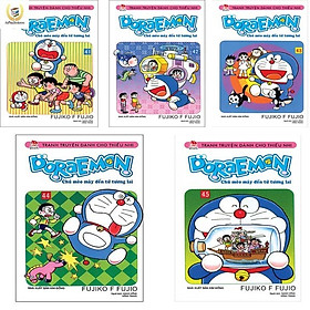 Hình ảnh sách Sách - Doraemon Truyện Ngắn - Combo 5 tập từ tập 41 đến tập 45