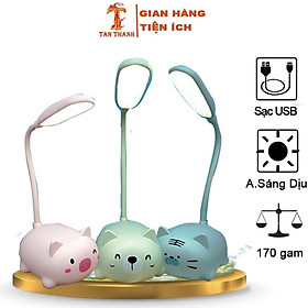 Mua Đèn học để bàn -Đèn học để bàn mini chống lóa mắt chống cận hình thú siêu dễ thương cho trẻ nhỏ thích thú học bài