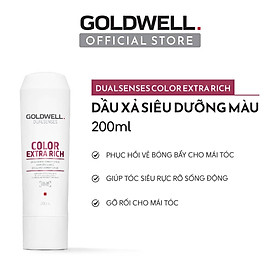 Dầu Xả Giữ Màu Tóc Nhuộm Goldwell Color Extra Rich – Dưỡng Tóc Mềm Mượt, Lâu Phai