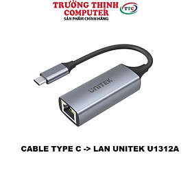 CÁP CHUYỂN USB TYPE-C RA LAN UNITEK U1312A - HÀNG CHÍNH HÃNG