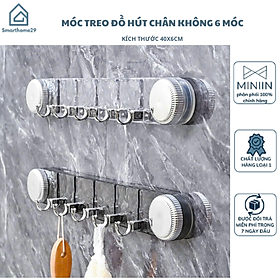 Mua Móc Treo Đồ Hút Chân Không 6 Móc – Chất Liệu Hợp Kim Nhựa Cao Cấp  Chịu Lực Tốt  Không Cần Khoan - Hàng Chính Hãng MINIIN