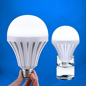 Combo 2 bóng đèn Led cảm ứng tích điện 7W (tặng kèm chui sạc)