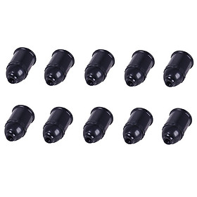 Mua Bộ 10 Đui đèn xoáy màu đen DDXB