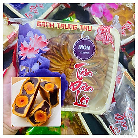 Bánh Trung Thu Khoai Môn Tân Dân Lợi - 200g/2 trứng muối - Bao ngon - Bao date mới