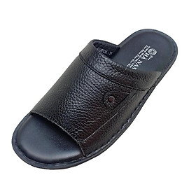 Dép Nam Quai Ngang HÀ NAM Da Bò Thật Cao Cấp DN220