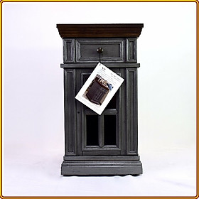 Bàn đôn trang trí ngăn kéo tích hợp ổ điện Tundo 36 x 46 x 64cm