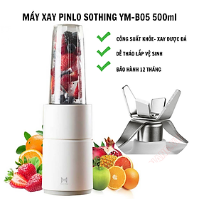 Mua Máy xay sinh tố Pinlo Sothing YM-B05 500ml  6 lưỡi thép không gỉ  công suất xay 500w- Hàng chính hãng