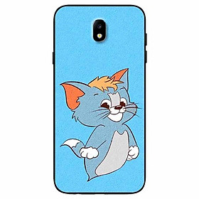 Ốp lưng dành cho Samsung J7 Pro mẫu Thần Mèo Nền Xanh