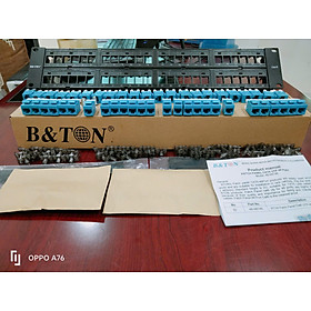 Mua Thanh Patch Panel CAT6 UTP-48 Port. Hãng BTON- model: 48-68746. Hàng chính hãng
