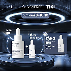 Serum B12 làm dịu kích ứng & phục hồi giảm đỏ  B12 Complex Soothing and Recovering Bioverse 30ml