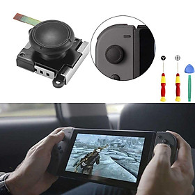 Analog Joystick Control Sensor Thumb Button Game Rocker for Nintendo Switch NS Joy-con Video Game Console +  4 in 1 Cross Tri-Wing Screwdriver Sets