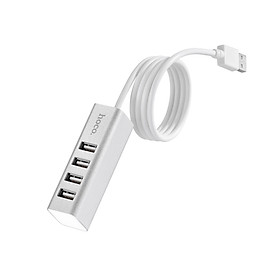 HUB USB 4 cổng Hoco truyền dữ liệu ổn định mở rộng cổng kết nối cho PC