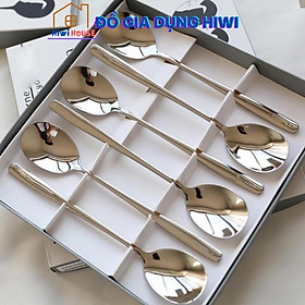 Mua Hộp 6 Muỗng  Thìa Cà Phê Inox Đức NOUVA Cao Cấp