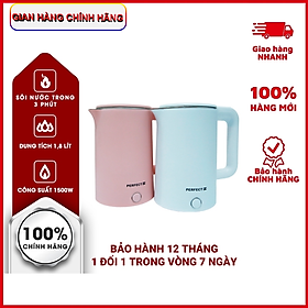 Bình đun siêu tốc 2.3 lít Perfect PF-B9 2 lớp chống nhiệt - Hàng chính hãng