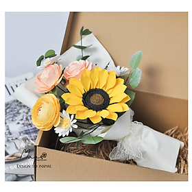 Mua Hoa giấy quà tặng cao cấp - Sunshine  hoa giấy handmade Maypaperflower - hoa giấy nghệ thuật