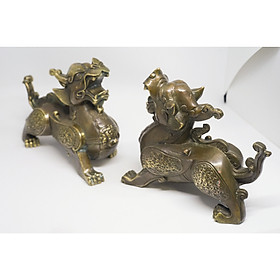 Mua Tượng Kỳ Lân phong thủy bằng đồng