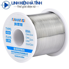 Mua Thiếc hàn DIA 63/37 lõi nhựa thông cuộn 500g loại tốt dễ nóng chảy 0.8mm/1.0mm
