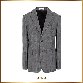 ÁO BLAZER KẺ GHI NÂU THỜI TRANG HÀN QUỐC 006247