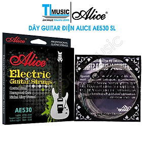 Dây Đàn Guitar Điện Alice AE530 - Bạc