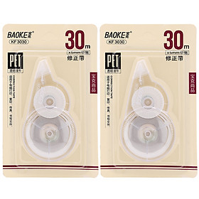 Combo 2 Viết Xóa Kéo Baoke 3030 Lớn ( 30mm ) - Mẫu Ngẫu Nhiên