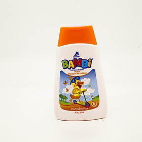 Dầu Gội Bambi Hương Đào Dành Cho Da Nhạy Cảm Của Trẻ Em 300ml