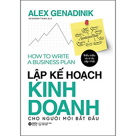 [Tải ebook] Lập Kế Hoạch Kinh Doanh Cho Người Mới Bắt Đầu PDF
